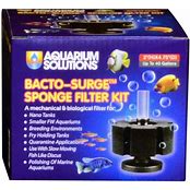 Bacto-surge sponge filter kit (40 gal)